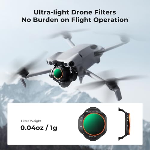K&F CONCEPT Variable ND Filter Compatible with DJI Mini 5 Pro - style: ND2-32
