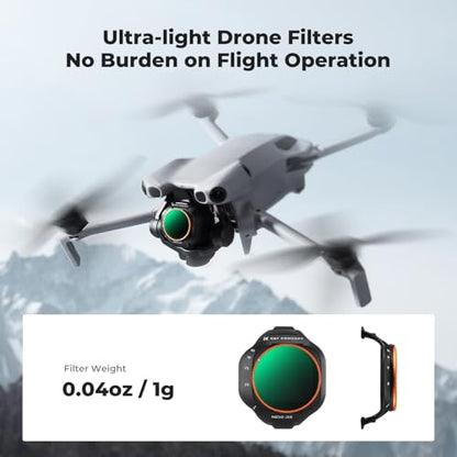 K&F CONCEPT Variable ND Filter Compatible with DJI Mini 5 Pro - style: ND2-32