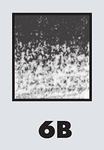 Koh-I-Noor Toison d'Or Graphite Pencil, 6B Degree, 2 Pack (FA1900.6BBC) - size: 2 Count (Pack of 1), style: 6B
