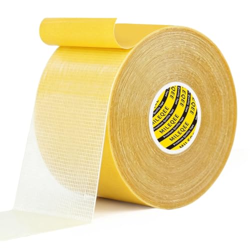 High Tack Double Sided Tape Heavy Duty Grid Mesh Magic,1Pack x 2" x 66FT - size: 1 Pack, 2" x 66FT