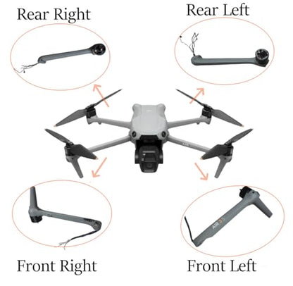 Repair Parts Motor Arm compatible with DJI Air 3 Spare Parts (Front Left) - color: Front Left