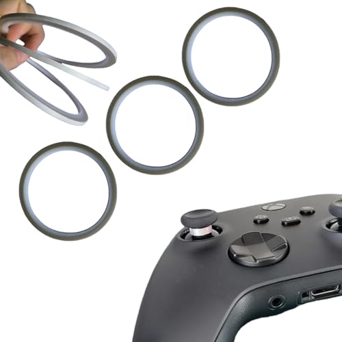 3 rolls Teflon Tape, Wear and Heat Resistant, Precision Rings, Cut at Will, Joystick Protector Compatible with Playstation 4(PS4), PS5, Xbox One, Series X, Switch, Switch Pro, Scuf Controller Grips-wh - color: 3 White Roll Wear-resistant Tapes