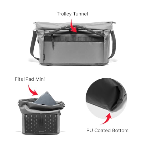 Manfrotto Uncover Camera Messenger/Sling Bag 7L, Expandable Roll-Top - size: Small Mess 7L