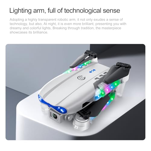 ikaufen E99 Drone Single camera,No Screen Control Camera for Adults RC Drone With 480P Dual Camera WiFi FPV Foldable Quadcopter Aircraft +1 Battery (E99 No Screen Control Black) - size: E99 Single Camera Black