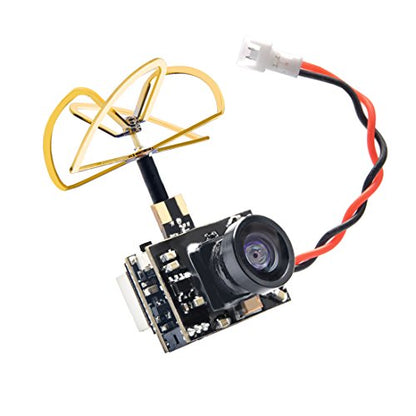 AKK A2 5.8Ghz 200mW FPV Transmitter Raceband 600TVL 1/4 Cmos Mini FPV Micro AIO Camera with Clover Antenna for FPV Drone