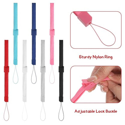 ZEYIYER 7Pcs Hand Wrist Strap Compatible with Wii Controller Wristband
