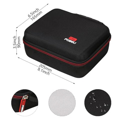 FBLFOBELI Hard EVA Carrying Case Compatible with for WOLFBOX/Meudeen/ZARIMI/COMOBELIEF Compressed Air Duster - Keyboard Cleaner for Office Canned Air Duster