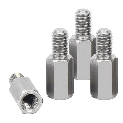 Kado M4x10mm Hex Stainless Steel Standoff Spacer Screw Set Nut Bolt 4pcs - style: 4-Pack
