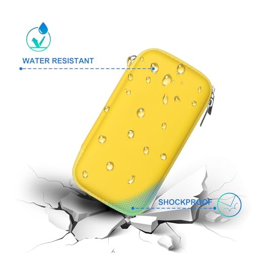 BOVKE Case for Roku Voice Remote/Roku Voice Remote Pro 2nd Ed, Yellow - color: Yellow
