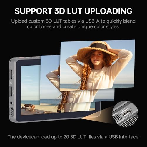 VILTROX DC-X2 6 Inch Touchscreen DSLR Camera Field Monitor