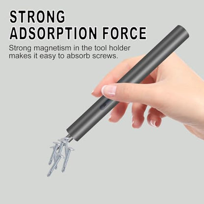 Mini Electric Screwdriver，32 in 1 Precision electric screwdriver set，Small Power Screwdriver Cordless Rechargeable, Electronic Repair Tool Kit for PC, Computer, Laptop, Phone,watch,RC Drone