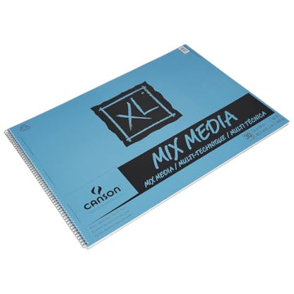 Canson XL Mix Media Pad 18X24 - size: 18x24, style: Mixed Media