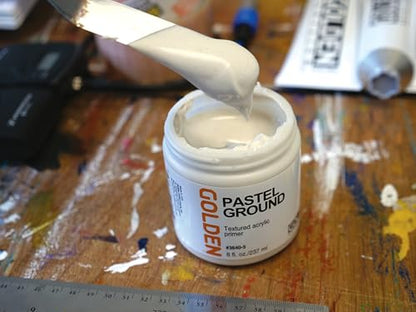 Golden Artist Colors - Acrylic Ground for Pastels 16oz. (473 ml) jar'