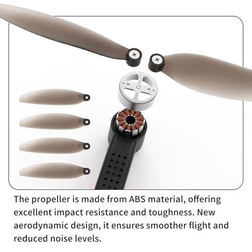 Toladrone 16 PCS Propellers for TD31LCD Drone, Low Noise Airscrew Blades, Quick-Release Replacement Blades Spare Accessories