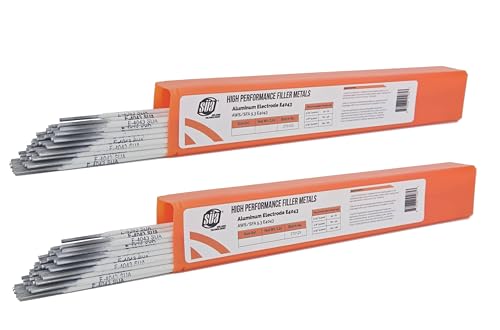 SÜA - Aluminum E4043 Stick Electrode Rod 1/8'' x 14'' - (2 Lb) - size: 1/8" - 2 Lb