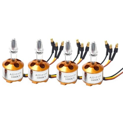 A2212 1000KV Brushless Motors 13T for RC Aircraft Quadcopter Drone(4PCS)