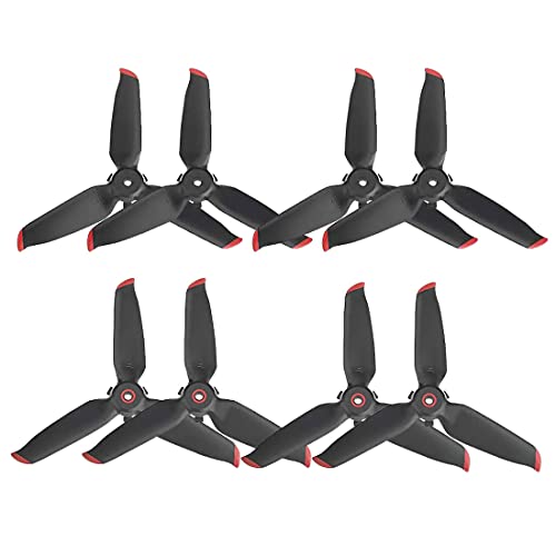 8Pcs Propellers Replacement for DJI FPV - Lightweight Drone Accessories