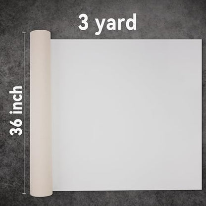 PHOENIX 36 Inch Wide x 3 Yard (9 Feet) Long Canvas Roll - size: 36 inch x 3 yard, style: 11 oz.