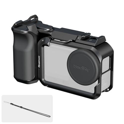 SMALLRIG Metal Grip & Cage Kit for DJI Osmo Action 6-6037 - style: Advanced Cage+Grip