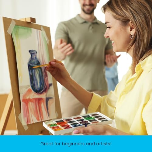 Bright Creations Cold Press Watercolor Paper for Artists and Beginners (6 x 9 in, 100 Sheets) - size: 6 x 9 In