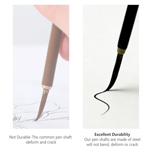 Chinese Painting Brushes Set Flower Bird Line Drawing-3PCS-Large - size: 2.8CM