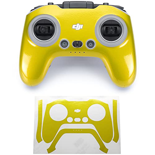 WRAPGRADE Skin Compatible with DJI FPV | Remote Controller (LIMONCINO Yellow) - color: Limoncino Yellow
