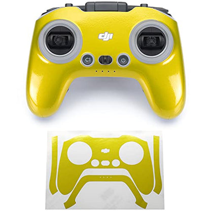 WRAPGRADE Skin Compatible with DJI FPV | Remote Controller (LIMONCINO Yellow) - color: Limoncino Yellow