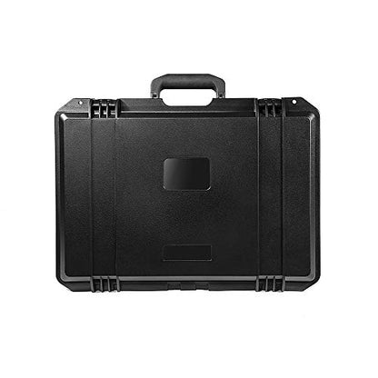 19in Waterproof Hard Shell Case with DIY Customizable Foam Insert (17.3 x 11.4 x 6.5in Interior) - color: Black-19in