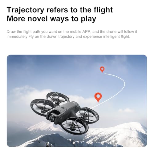 RC Drone with HD Camera for Adults Beginners, FPV Drones with Screen on Controller, Brushless Motor, Intelligent Flight, Gesture Control, 3D Flip, One Key Start, Optical Flow Positioning, Headless Mode, Remote Control Quadcopter Beginner-Friendly Hobby Dr