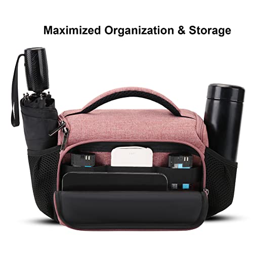 DOMISO Concept Camera Sling Bag,Everyday Small Shoulder Crossbody Bag - color: Pink