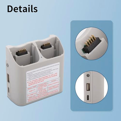 Two-Way Charger with 45W Storage Charger Compatible for DJI Neo Battery