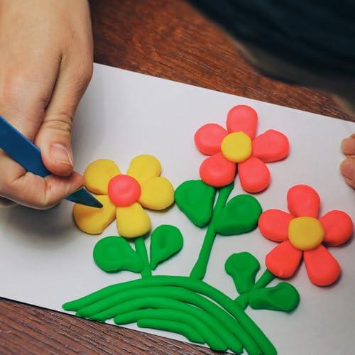 Air Dry Clay 36 Colors,Magic Clay Modeling Clay,DIY Molding Magic Clay - color: Multi-Color - 36 Colors