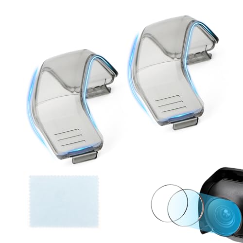 2 pcs for DJI NEO Lens Cover Drone Gimbal Protector Lens for DJI NEO Anti-Scratch Protective Lens Accessorie (with Lens Protective Film*2)