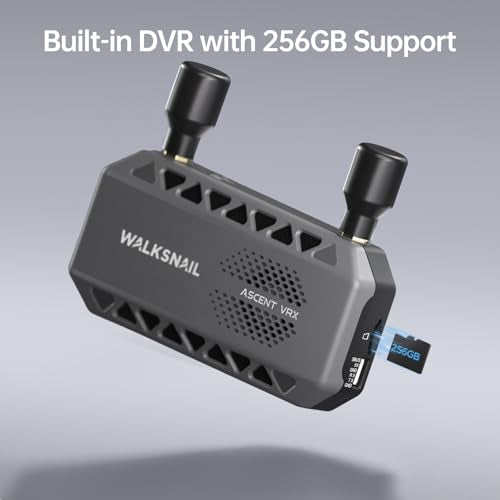 CADDXFPV Walksnail Ascent VRX, 1080p 60fps FPV Receiver, HDMI Output