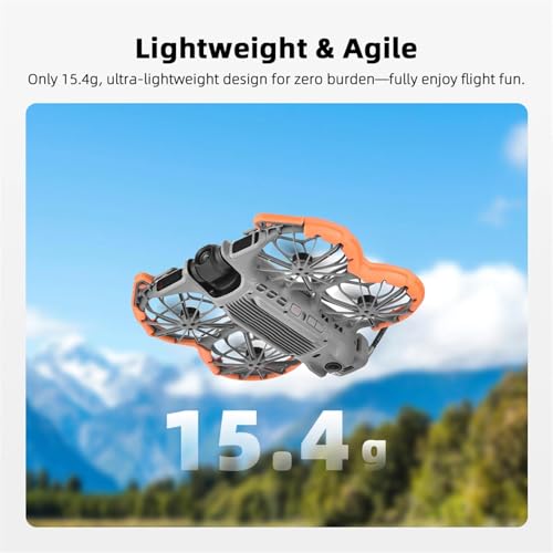 Neo 2 Propellers Guard Protector, Anti-Collision Blades Protective Cover Circle for DJI Neo 2 Drone Accessories TPE Crash Ring Lightweigh Bumper Quadcopter Improve Flight Safety(Dark Gray) - color: Dark Gray