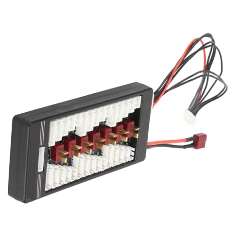 LiPo Balance Charger, 80A High Current Short Circuit Protected, Parallel Charging Board, 6 Battery Packs Simultaneous Ch