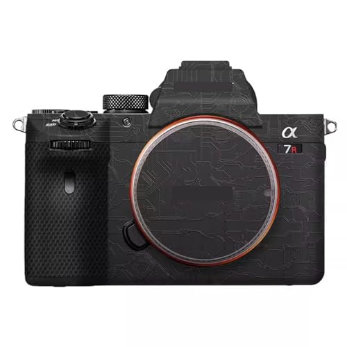Anti-Scratch Camera Skin Wrap Sticker Coat Vinly Protective Film Body Protector Decals Cover for Sony A7II A7RII A7SII A7M2(Circuit Black) - color: Circuit Black