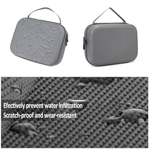 Storage Bag for Mini4 -Mini 4 Pro Drone Case Hard Shell Travel Carrying case Compatible with Mini 4 Pro, DJI RC 2/DJI RC-N2 Remote Controller & Accessories - color: DJI Mini 4 Pro-Grey