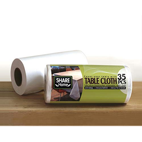 35-Pack Disposable Tablecloth