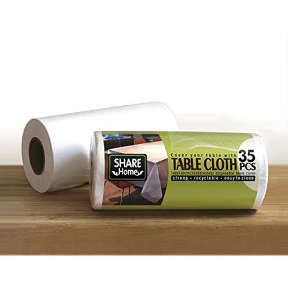 35-Pack Disposable Tablecloth