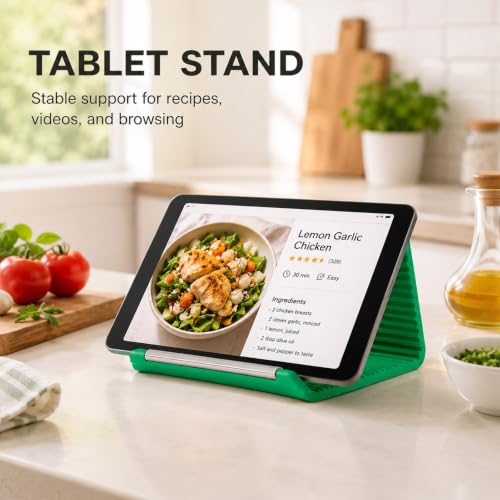 Foldable Phone Stand for Desk, Portable Travel Phone Holder, Aqua - color: Aqua-1PCS