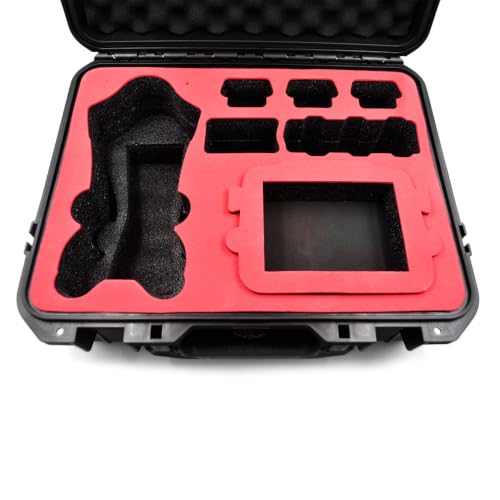 HESOYAM Waterproof Hard Storage Case for DJI Mavic 4 Pro Bundle Compatible RC 2/RC Pro 2 Controller, Black, pp Material, Foam Liner