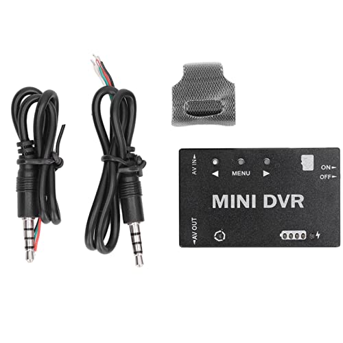 Keenso Mini FPV DVR Module, Switchable Video Audio FPV Recorder for RC Model Racing FPV Drones