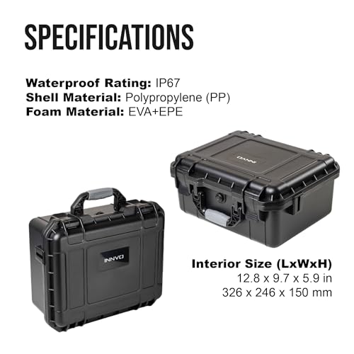 INNVO Hard Case for DJI Air 3S / Air 3