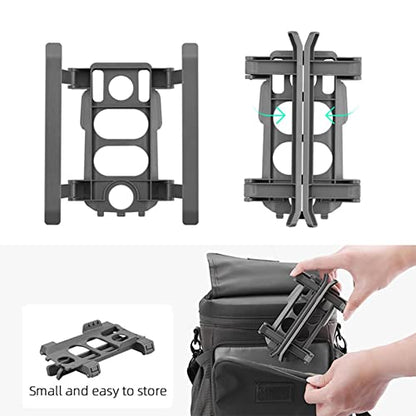 Drone Folding Landing Gear, Foldable Height Raised Landing Leg Protector ABS Quick Release Height Extension Support Leg for Mavic 2 Zoom Pro