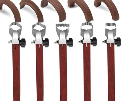 GEOCCI 5 Pcs Pottery Handle Making Tool Pottery Carving Tools Sculpture Scraper Pottery Clay Extruder Tool Handle Shape Tool for Teacup Mug Cup Handle Making
