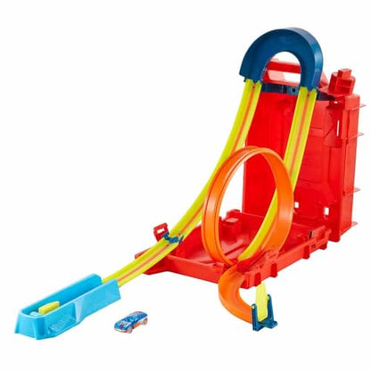 Hot Wheels Track Builder Unlimited Fuel Can Stunt Box Playset & Car