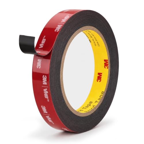 3M 5925 Double Sided Tape, 0.75 in x 16.4 ft Heavy Duty Foam Tape - size: 0.75" ×16.4ft
