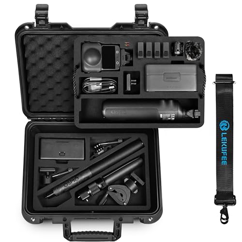 Lekufee Travel Waterproof Hard Case for DJI Osmo 360