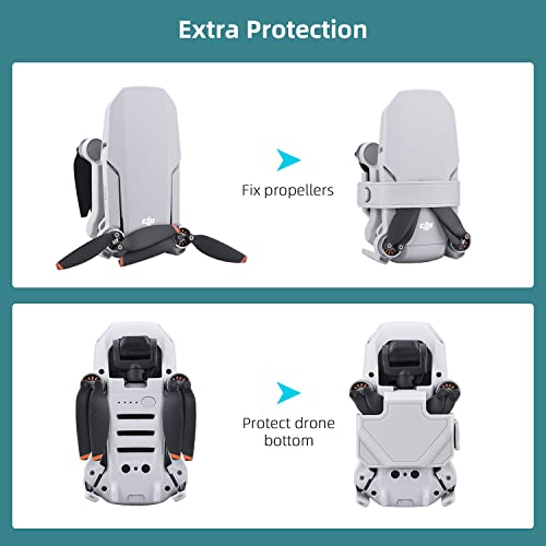 HeiyRC Propeller Holder Strap for DJI Mini 4K/Mini 2/Mini 2 SE/Mavic Mini for Specta Drone Props Guard Blade Stabilizer Fixator Accessory